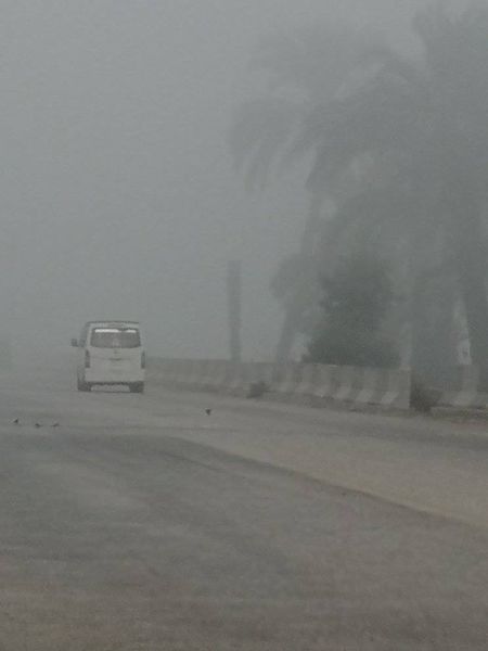 الشبورة تغيم حاليًا على طريق أسيوط الزراعي