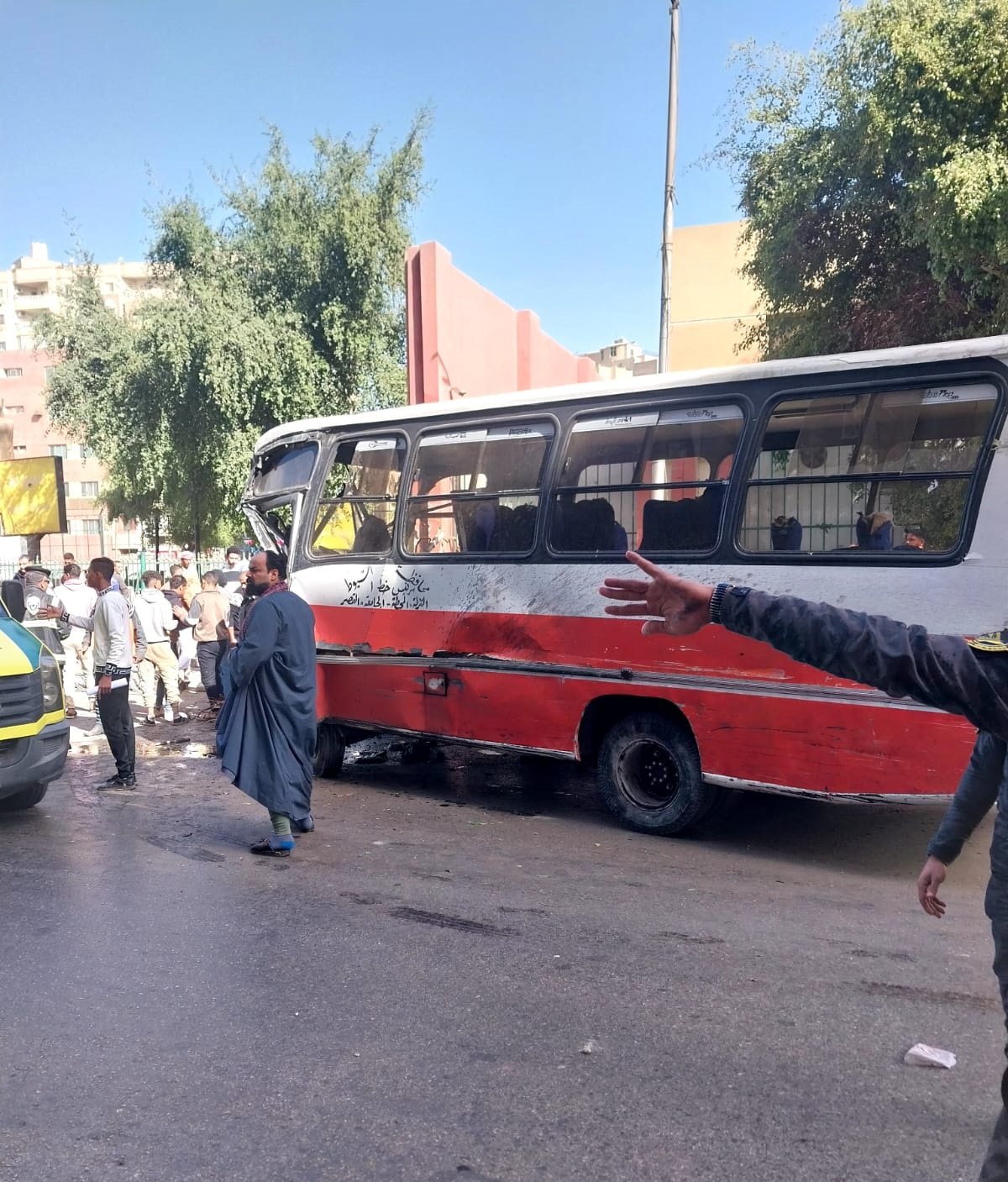 جانب من الحادث