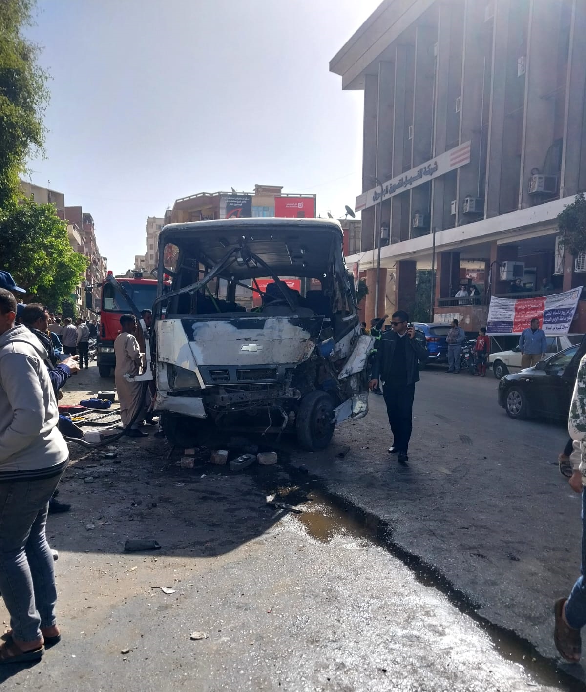 جانب من الحادث