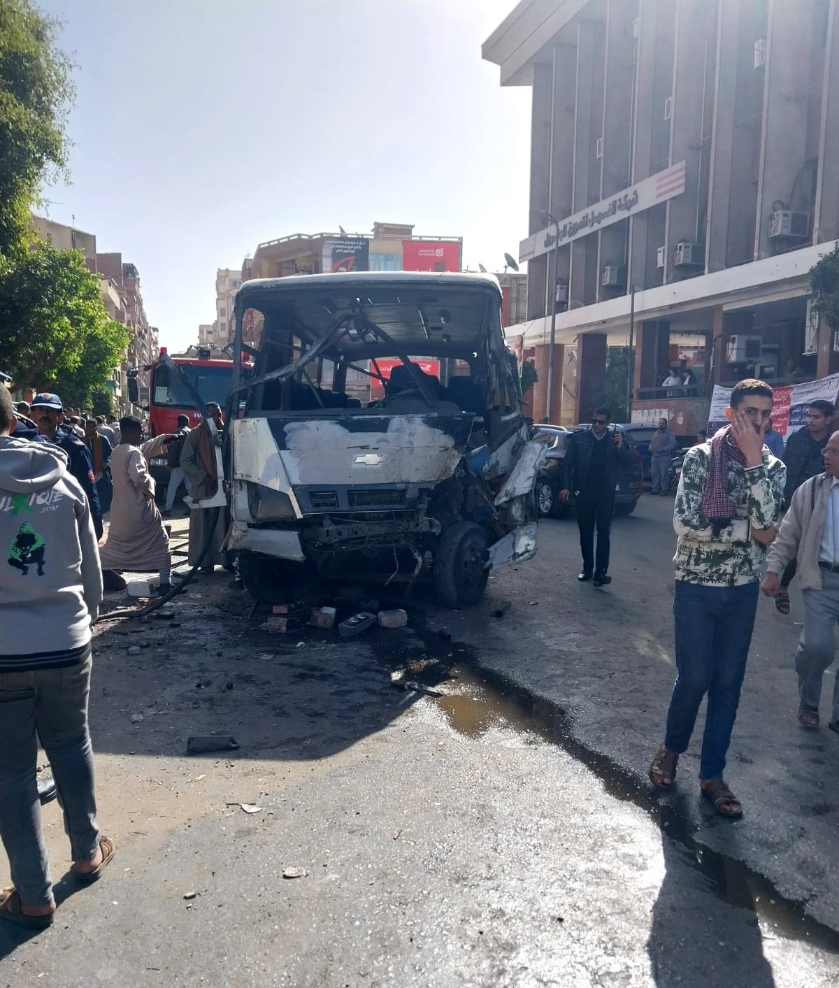 جانب من الحادث