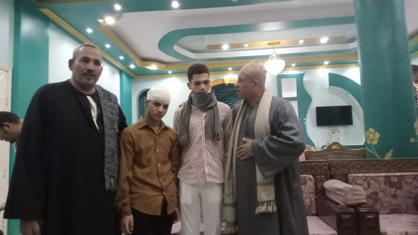 جانب من جلسة الصلح