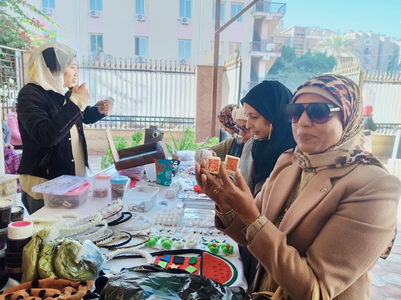 جانب من الزيارة