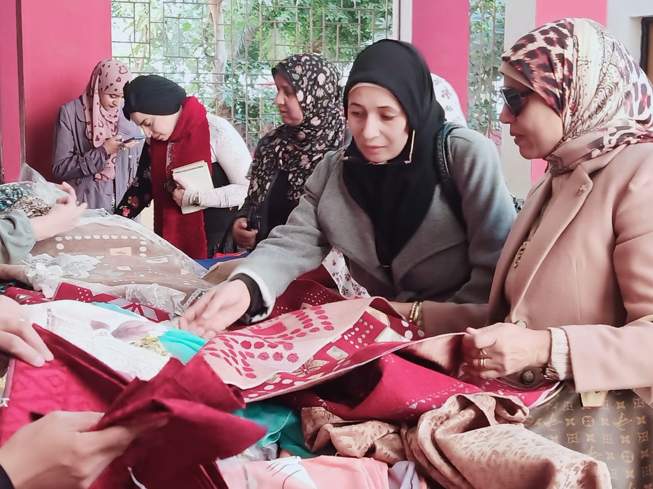 جانب من الزيارة