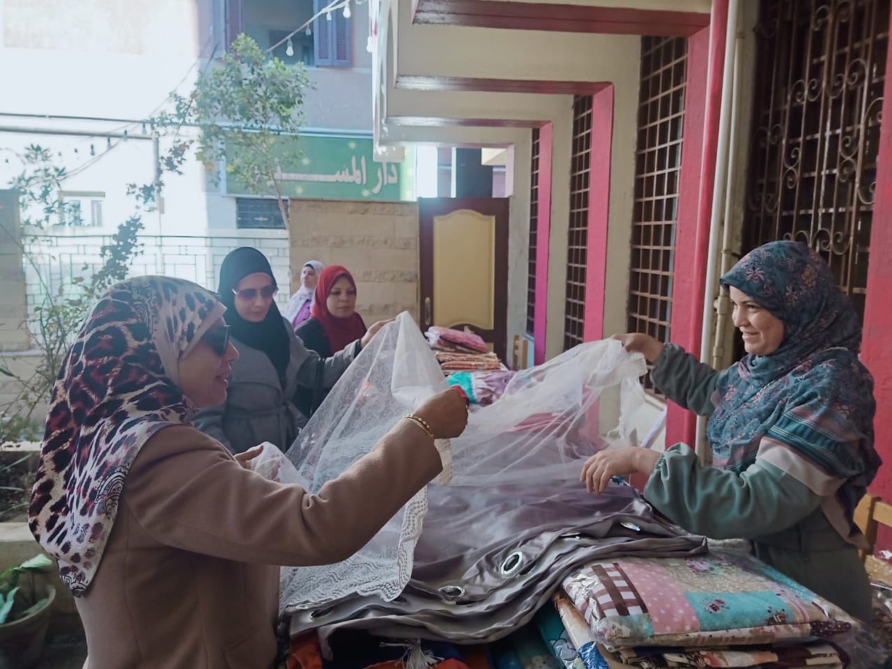 جانب من الزيارة