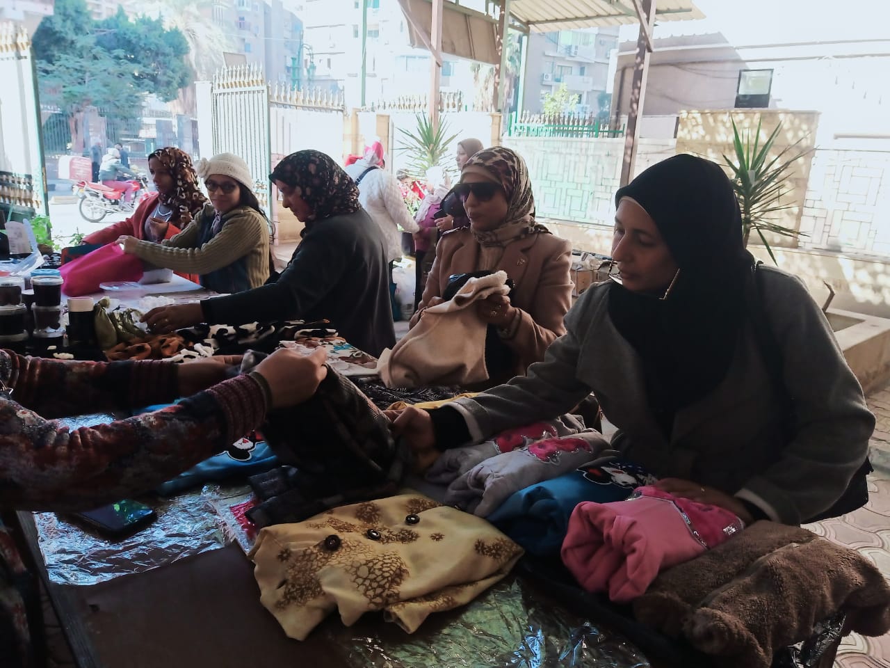 جانب من الزيارة