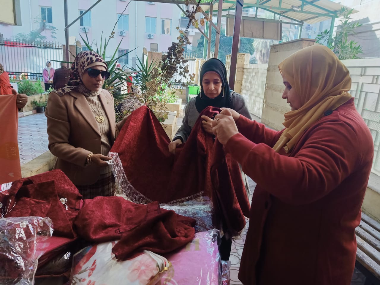 جانب من الزيارة