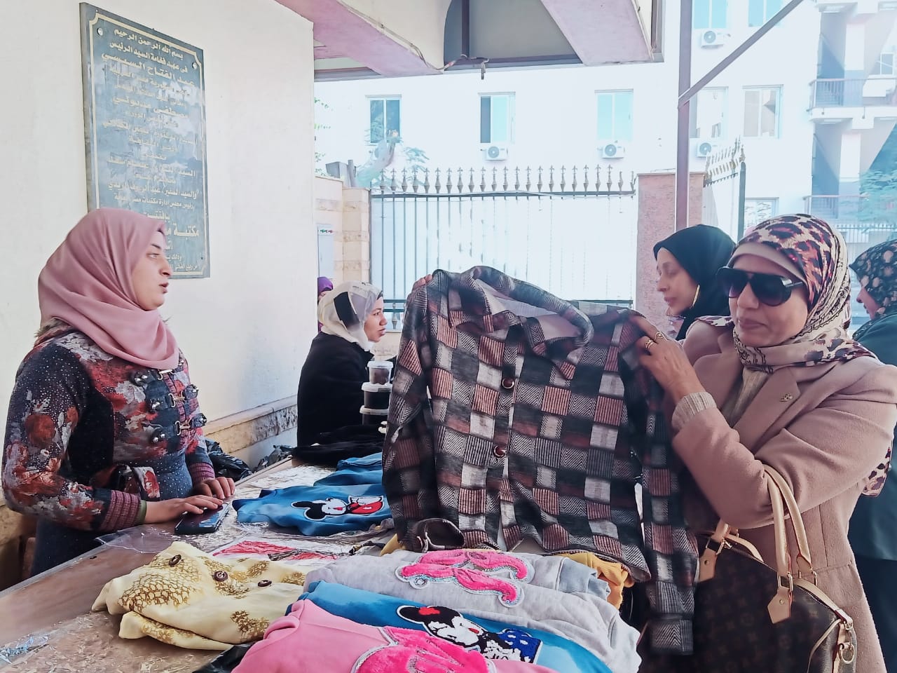 جانب من الزيارة