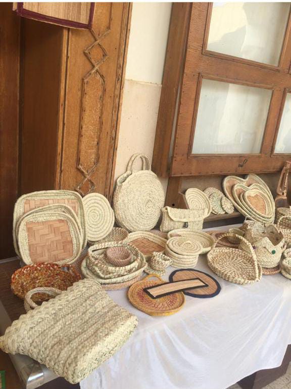 جانب من المعروضات