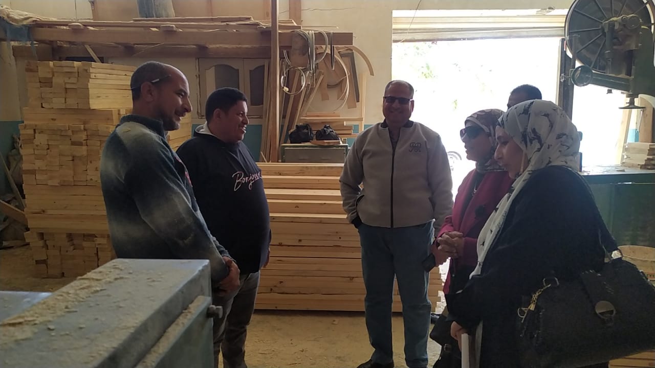 جانب من الزيارة