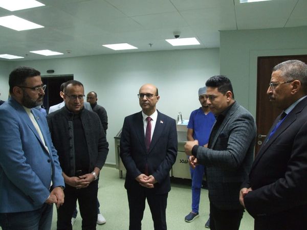 جانب من الزيارة