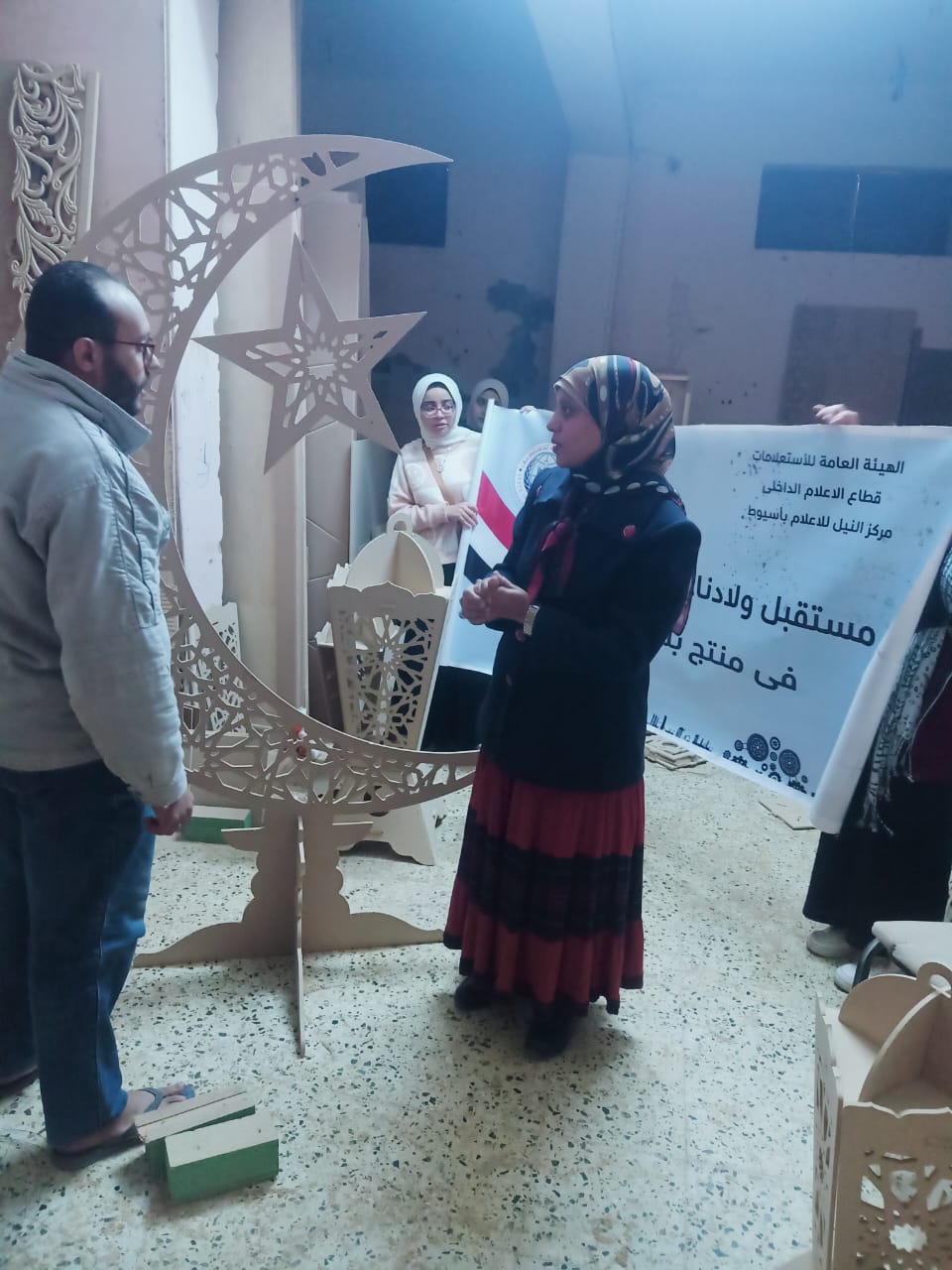 جانب من الزيارة