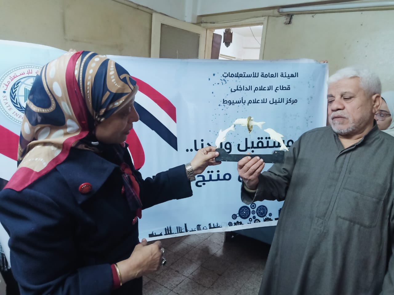 جانب من الزيارة