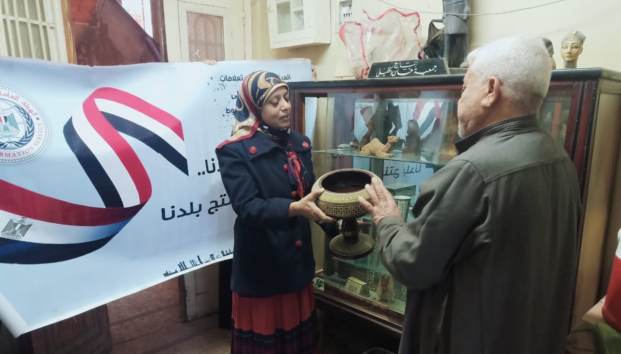 جانب من الزيارة