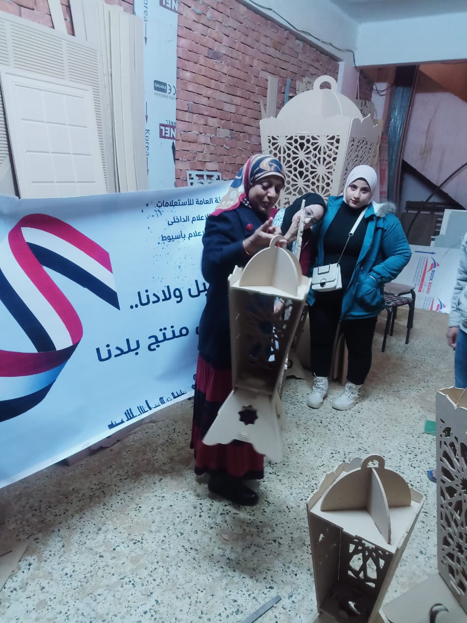 جانب من الزيارة