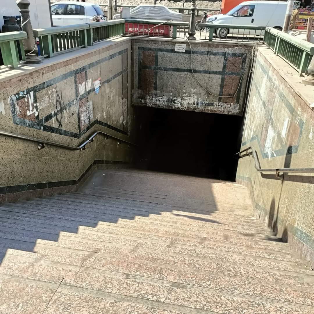 جزء من نظافة نفق الزهراء