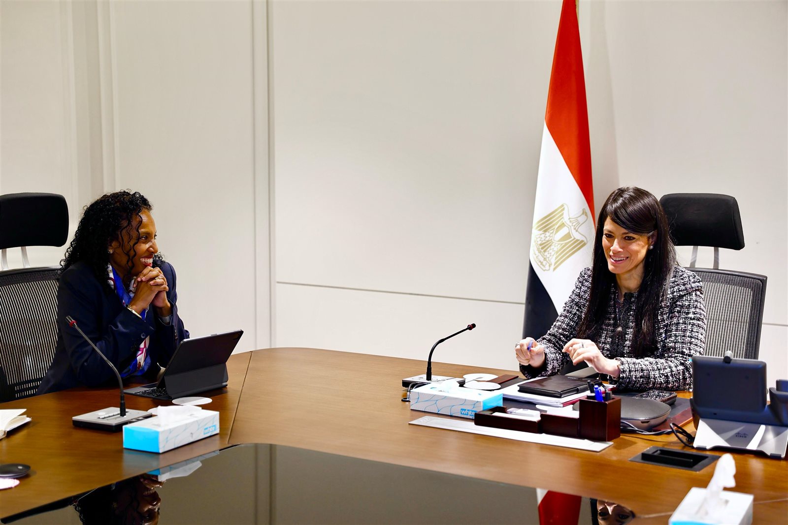 المشاط تبحث مع المديرة الإقليمية للبنك الدولي سبل تشجيع الاستثمار ودفع التنمية 7 653