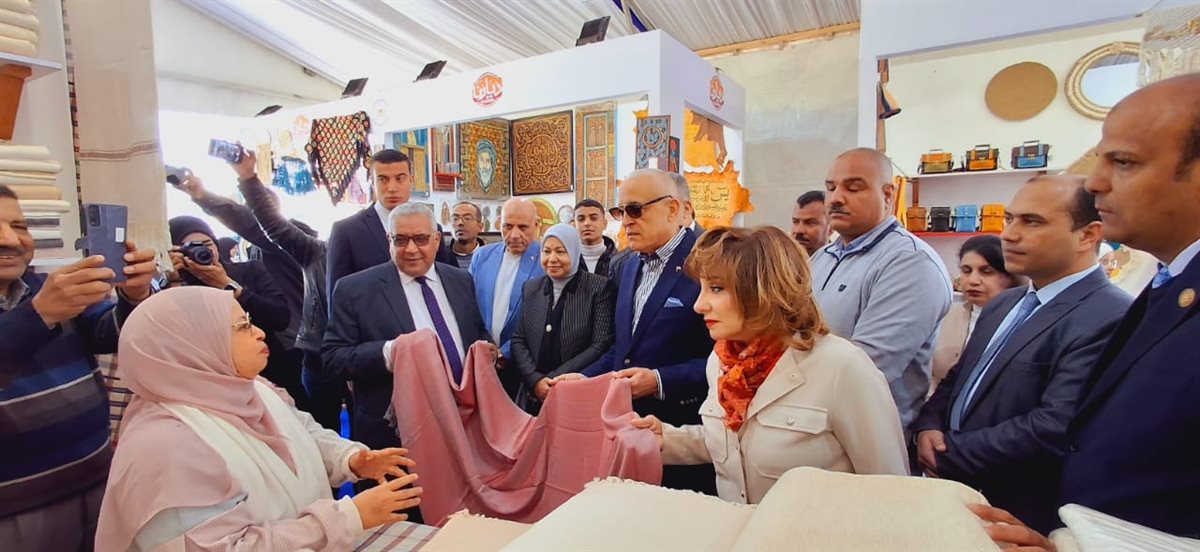 افتتاح معرض ديارنا للحرف اليدوية بالأقصر 