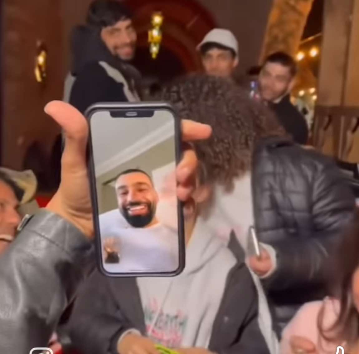 جانب من فيديو محمد صلاح 