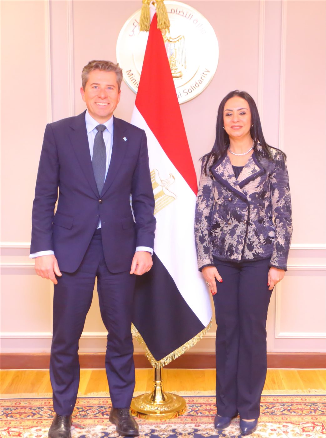 وزيرة التضامن 