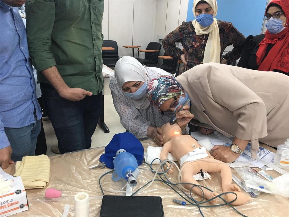  التدريب الطبي والصحي للفرق الطبية 