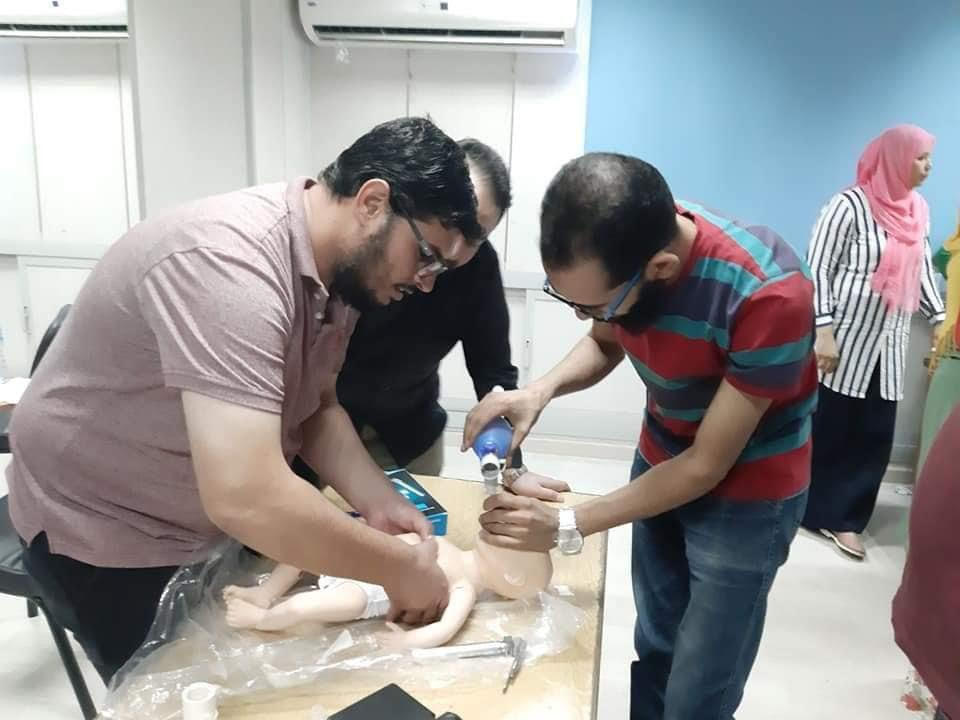  التدريب الطبي والصحي للفرق الطبية 