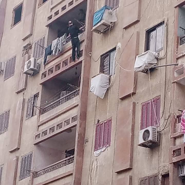 انتحار مواطن بحدائق حلوان