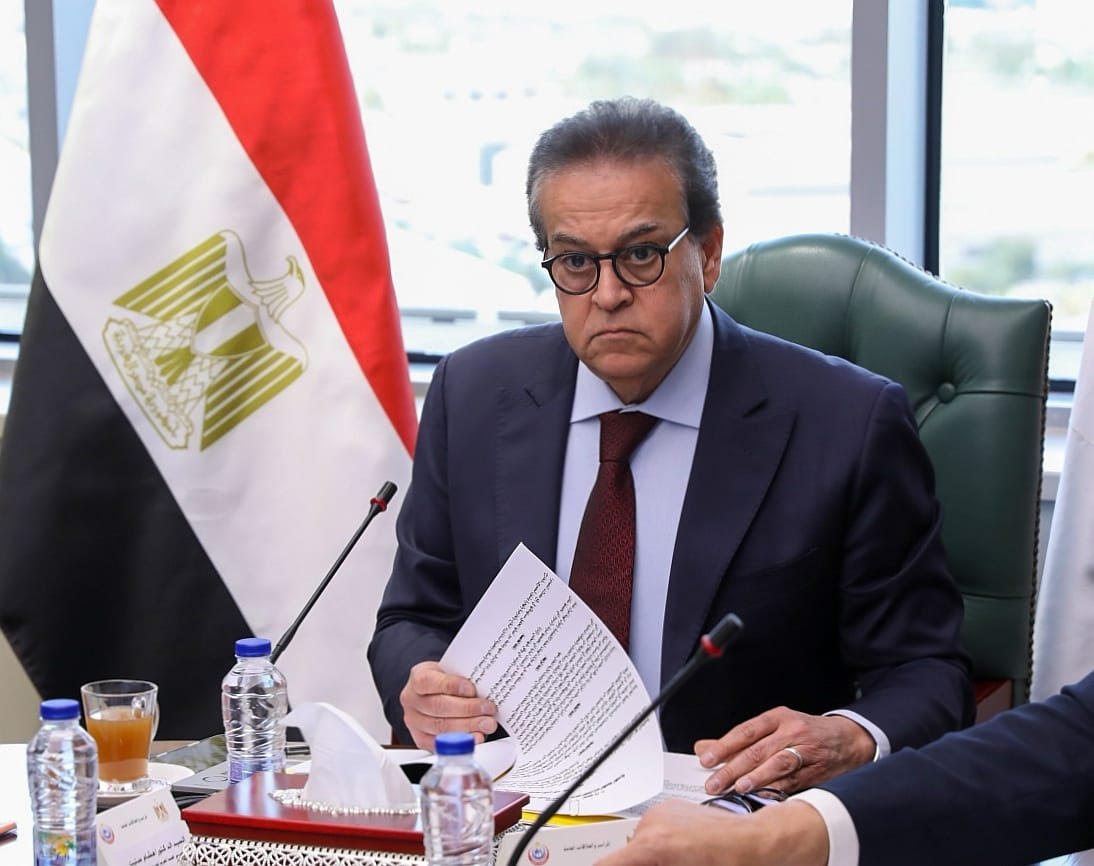 الدكتور خالد عبدالغفار وزير الصحة والسكان