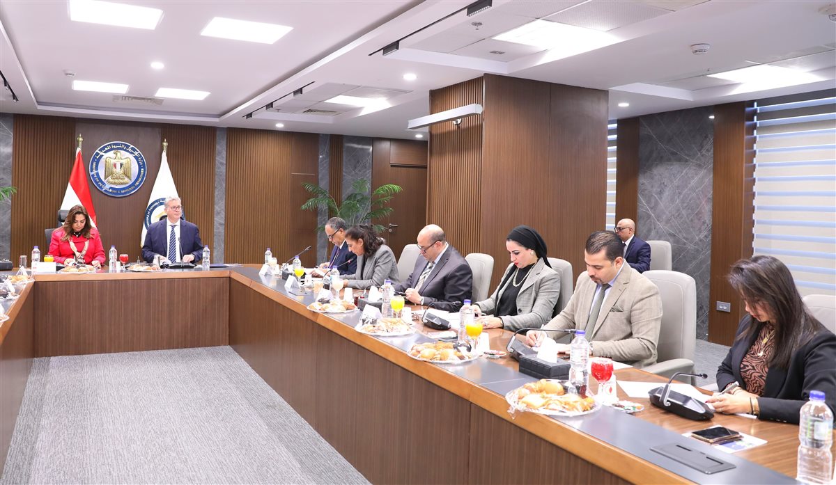 وزير البترول والثروة المعدنية خلال الاجتماع مع وزير الصناعة والكهرباء والتنمية المحلية 