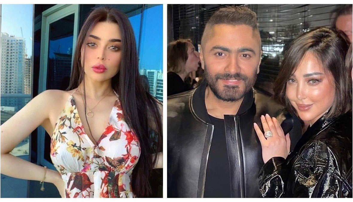 حقيقة زواج جليلة المغربية وتامر حسني سرا
