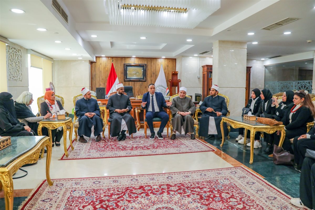 الأمين العام يلتقي وفدًا من الاتحاد العام لشباب العمال