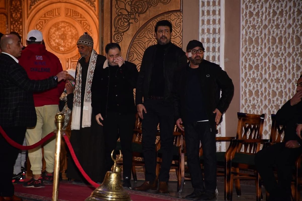 عزاء والدة باسم سمرة
