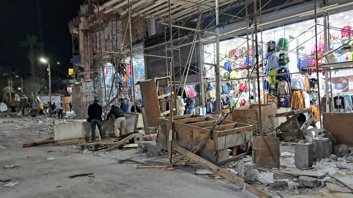 القاهرة تبدء إخلاء حي الموسكي