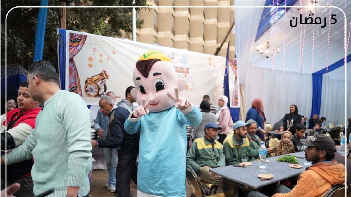 مائدة إفطار ضيوف مصر