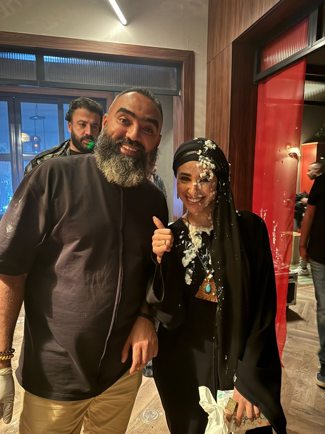 آية سماحة من الكواليس 