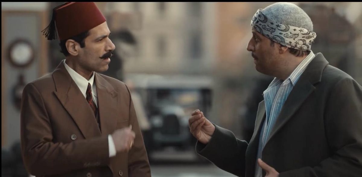 صدقي صخر وأحمد أمين 