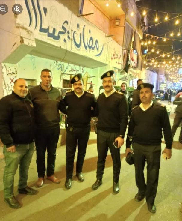 ضباط شرطة قسم المطرية 