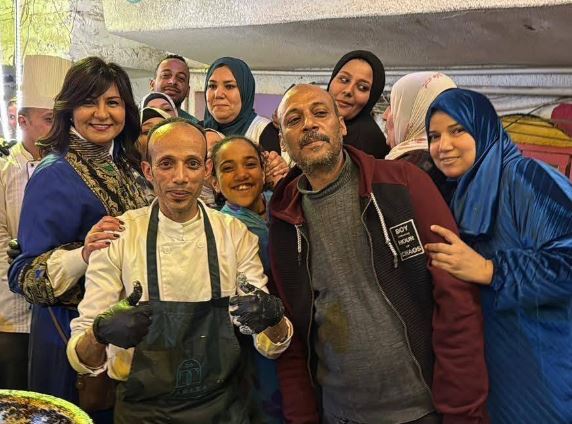 أهالي عزبة حمادة وحفل إفطار 15 رمضان في المطرية 