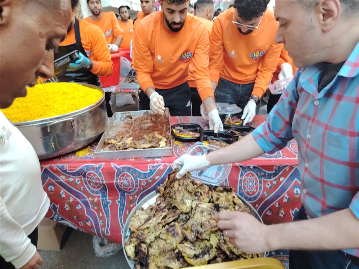 تحضيرات إفطار المطرية