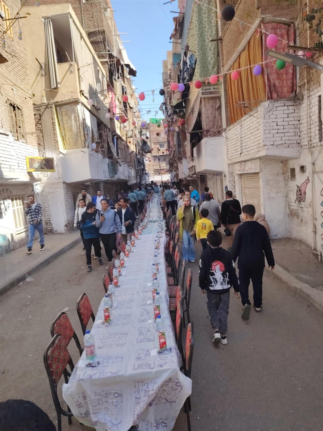 تحضيرات إفطار المطرية