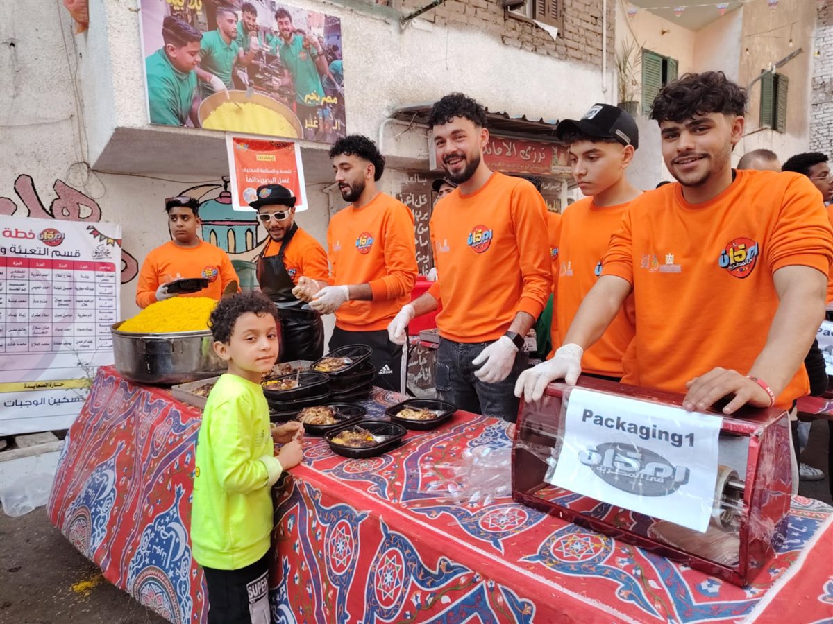 تحضيرات إفطار المطرية