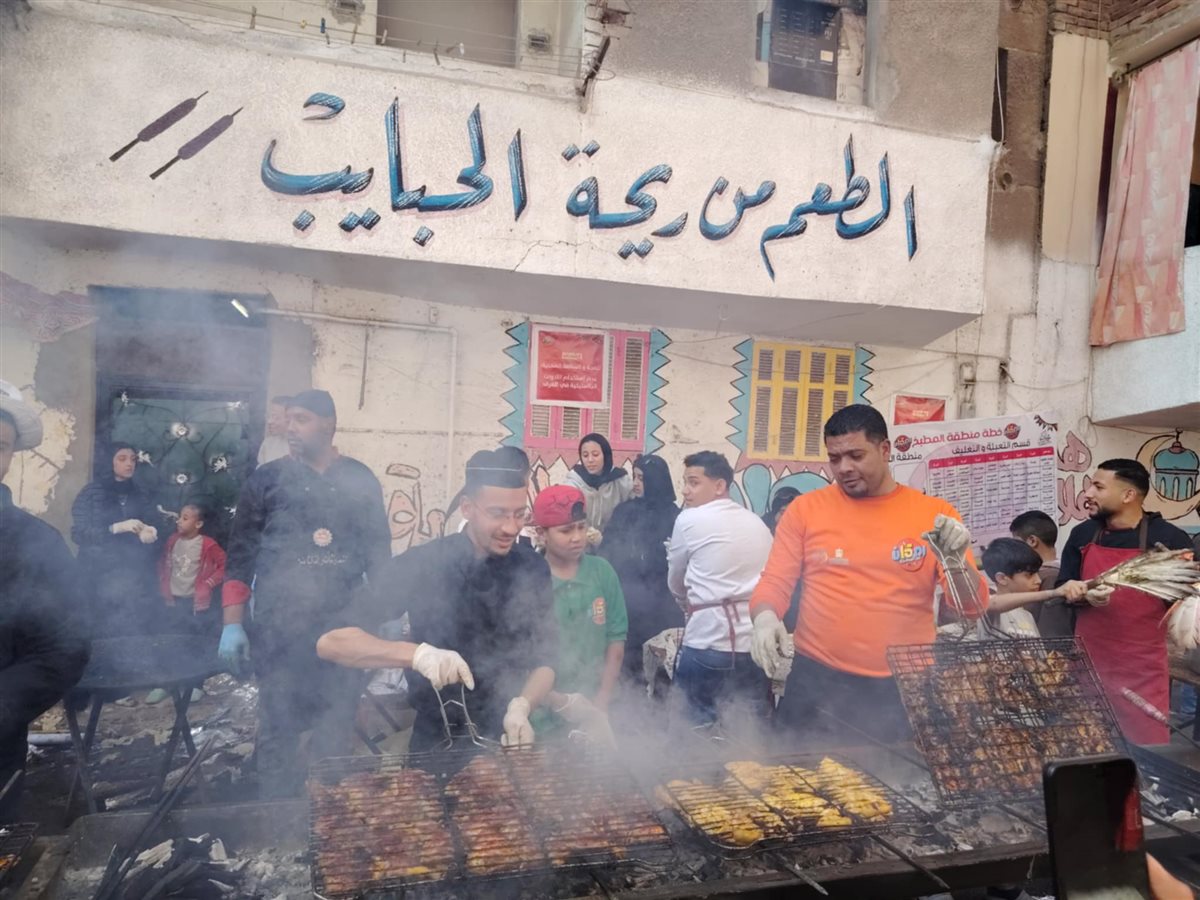 تحضيرات إفطار المطرية