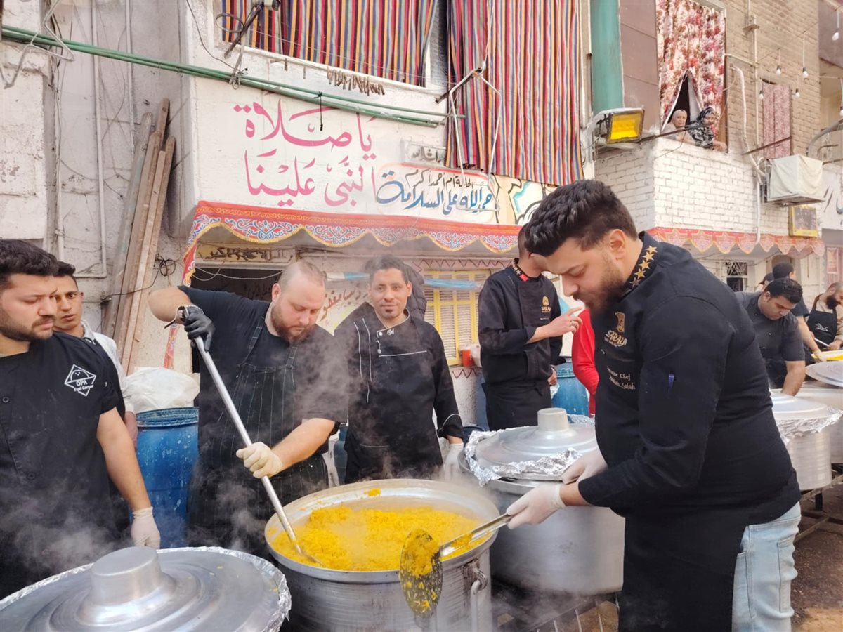 تحضيرات إفطار المطرية