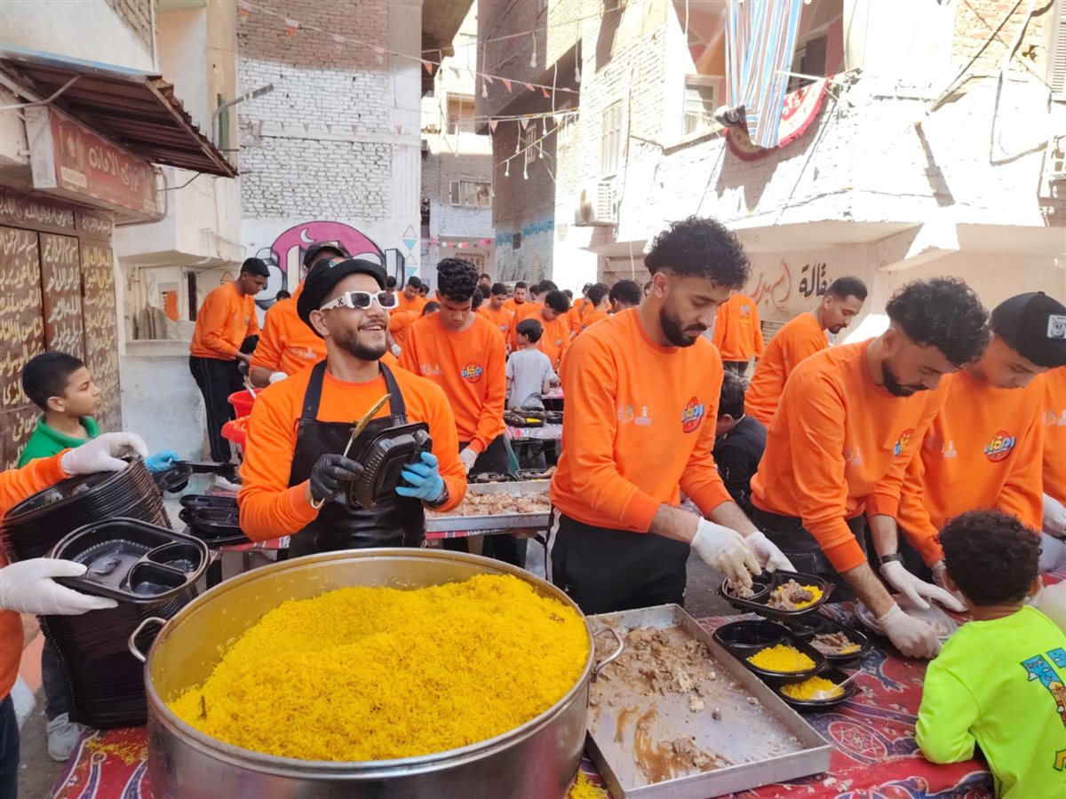 تحضيرات إفطار المطرية