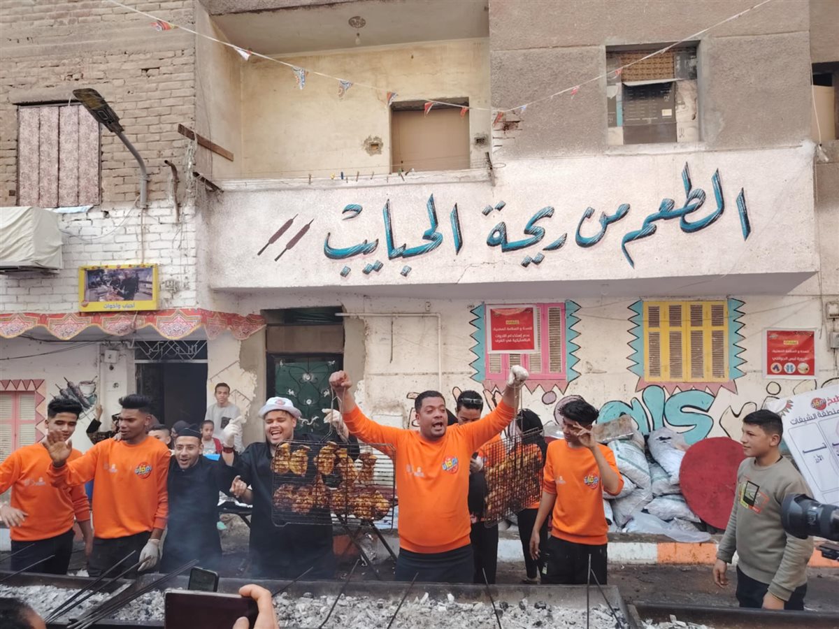 تحضيرات إفطار المطرية