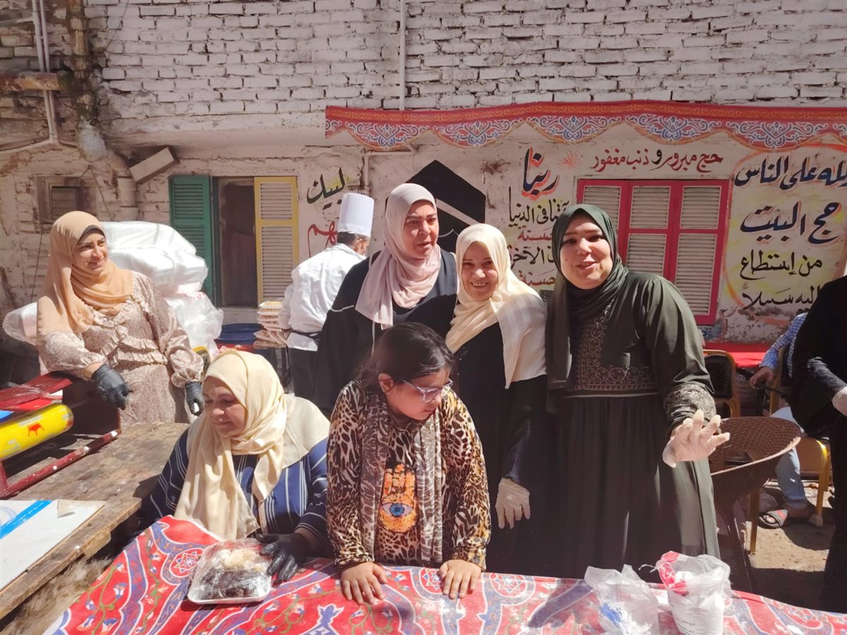 تحضيرات إفطار المطرية