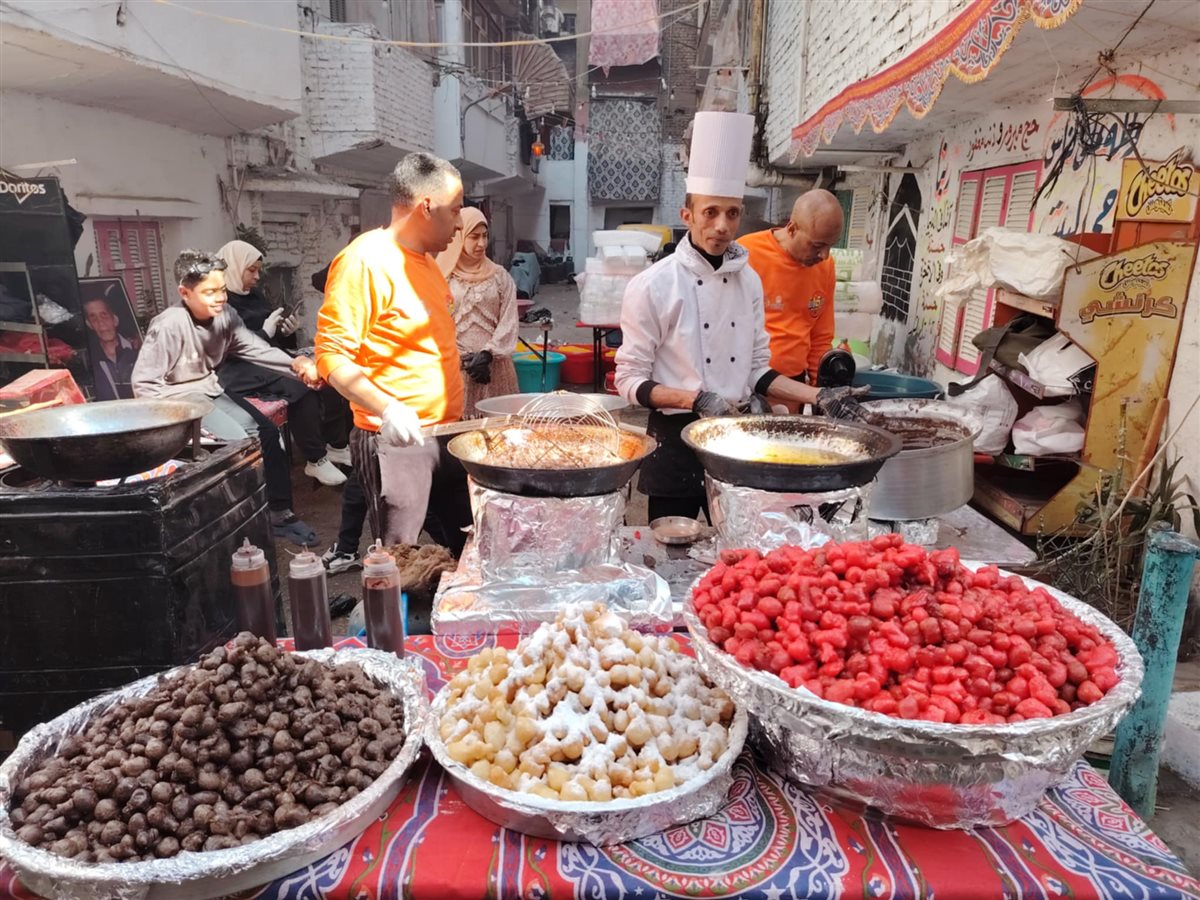 تحضيرات إفطار المطرية