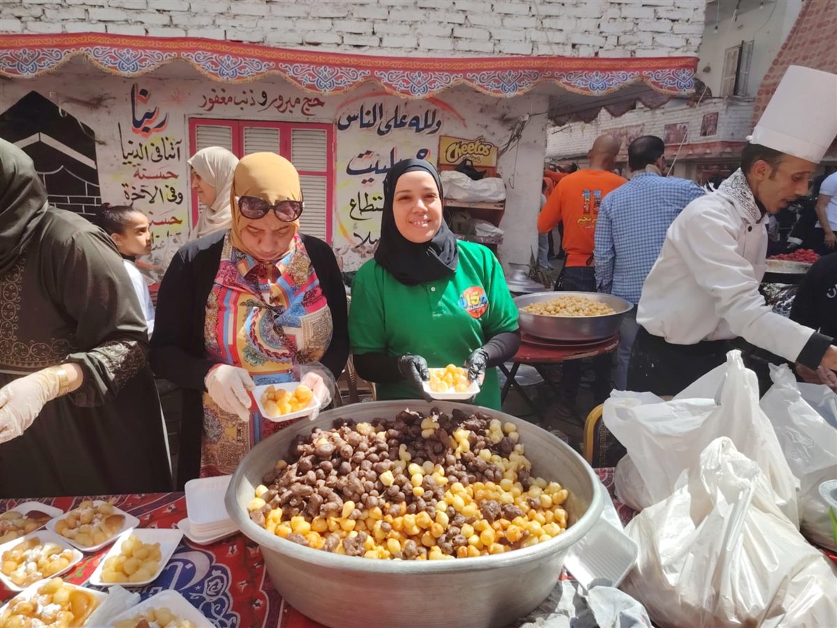 تحضيرات إفطار المطرية