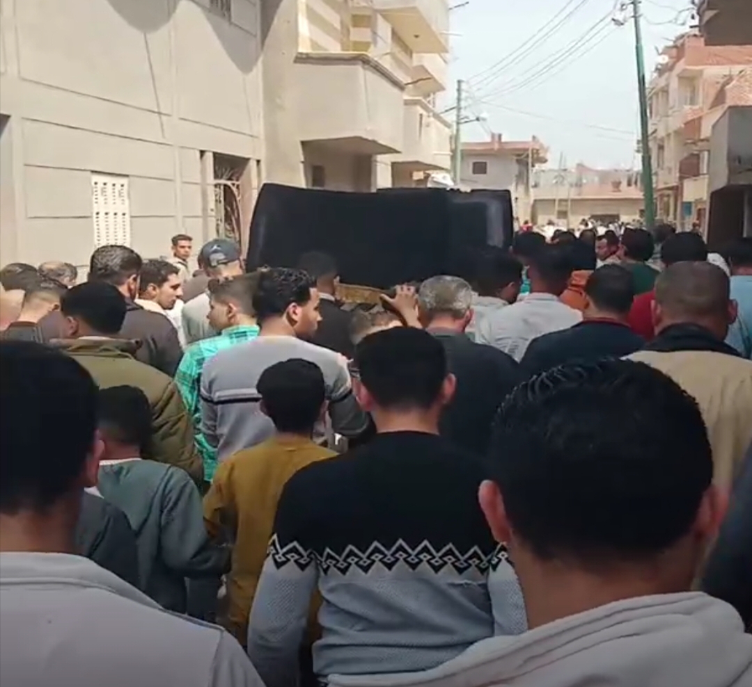 تشييع جثمان الشيخ المبتهل فوزي عبد الغفار