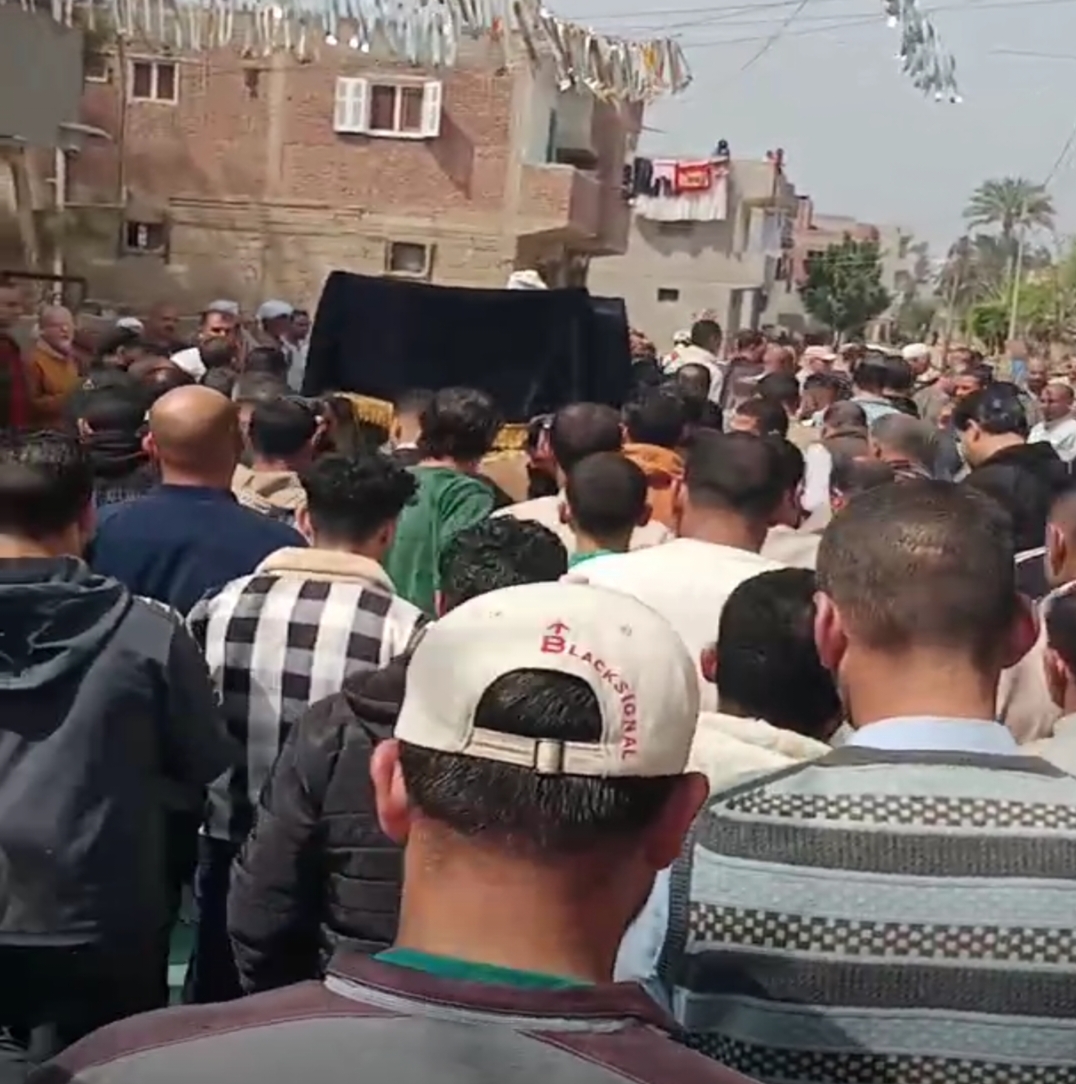 تشييع جثمان الشيخ المبتهل فوزي عبد الغفار
