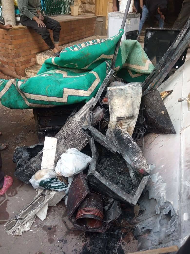 نشوب حريق داخل مسجد بمنطقة عين شمس والحماية المدنية تسيطر